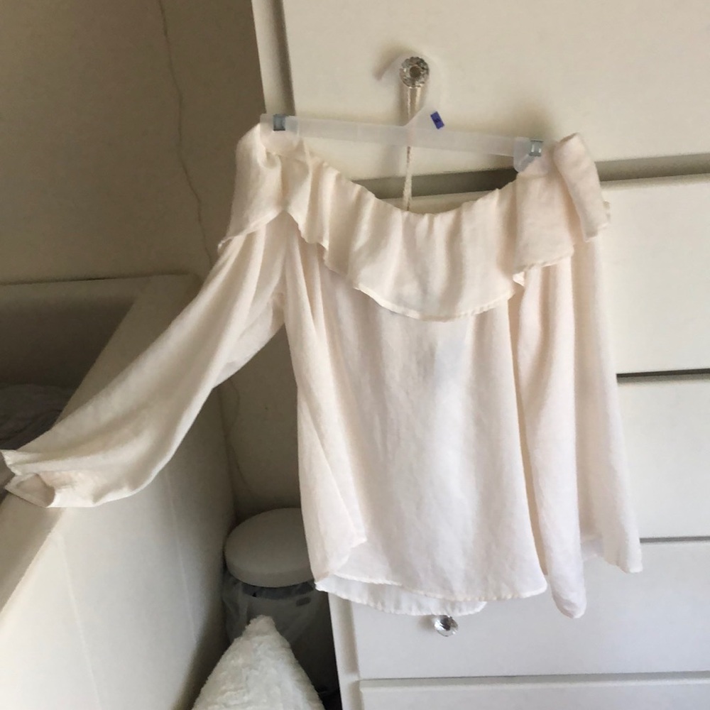 Cream Blouse